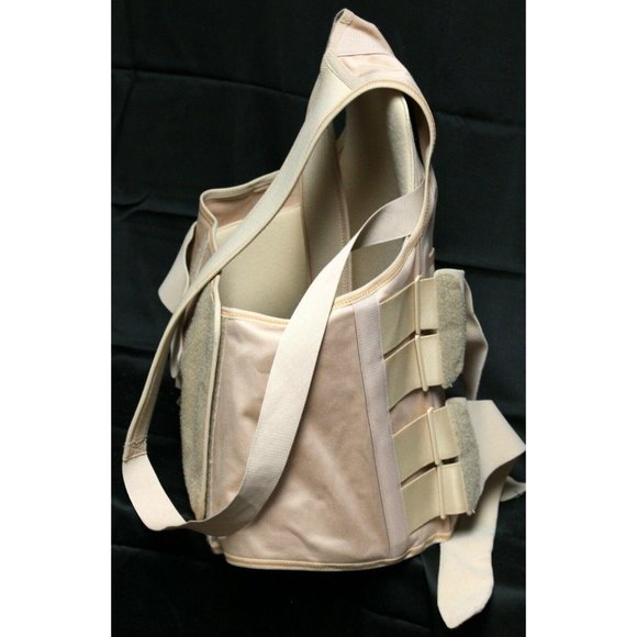 OPTEC Full Lumbitec Spinal Back Brace sz XXL/5 Adjustable Orthosis Polymer Panel - Picture 4 of 7